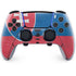 Slovakia Flag Distressed PS5 DualSense Edge Pro Controller Skin
